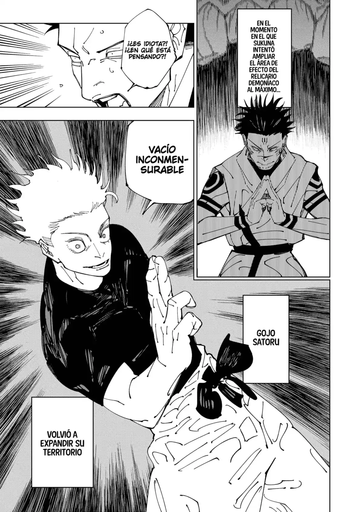 Jujutsu kaisen Capitulo 227: La batalla decisiva en el área deshabitada de Shinjuku, Parte 5 página 6