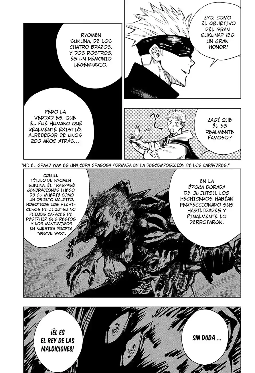 Jujutsu kaisen Capitulo 3: Por mí Mismo página 5