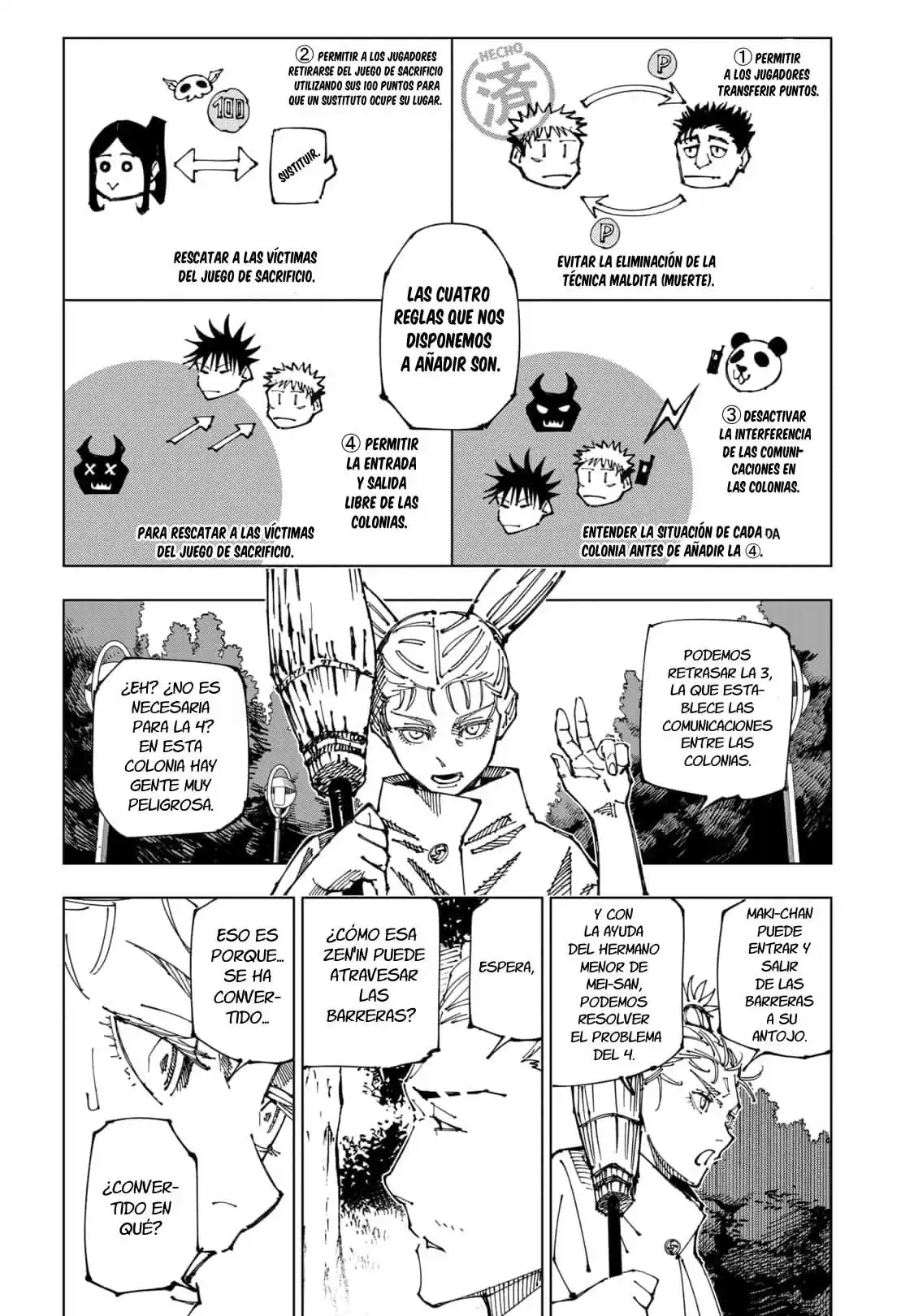 Jujutsu kaisen Capitulo 190: Colonia de Tokyo N°2 página 15