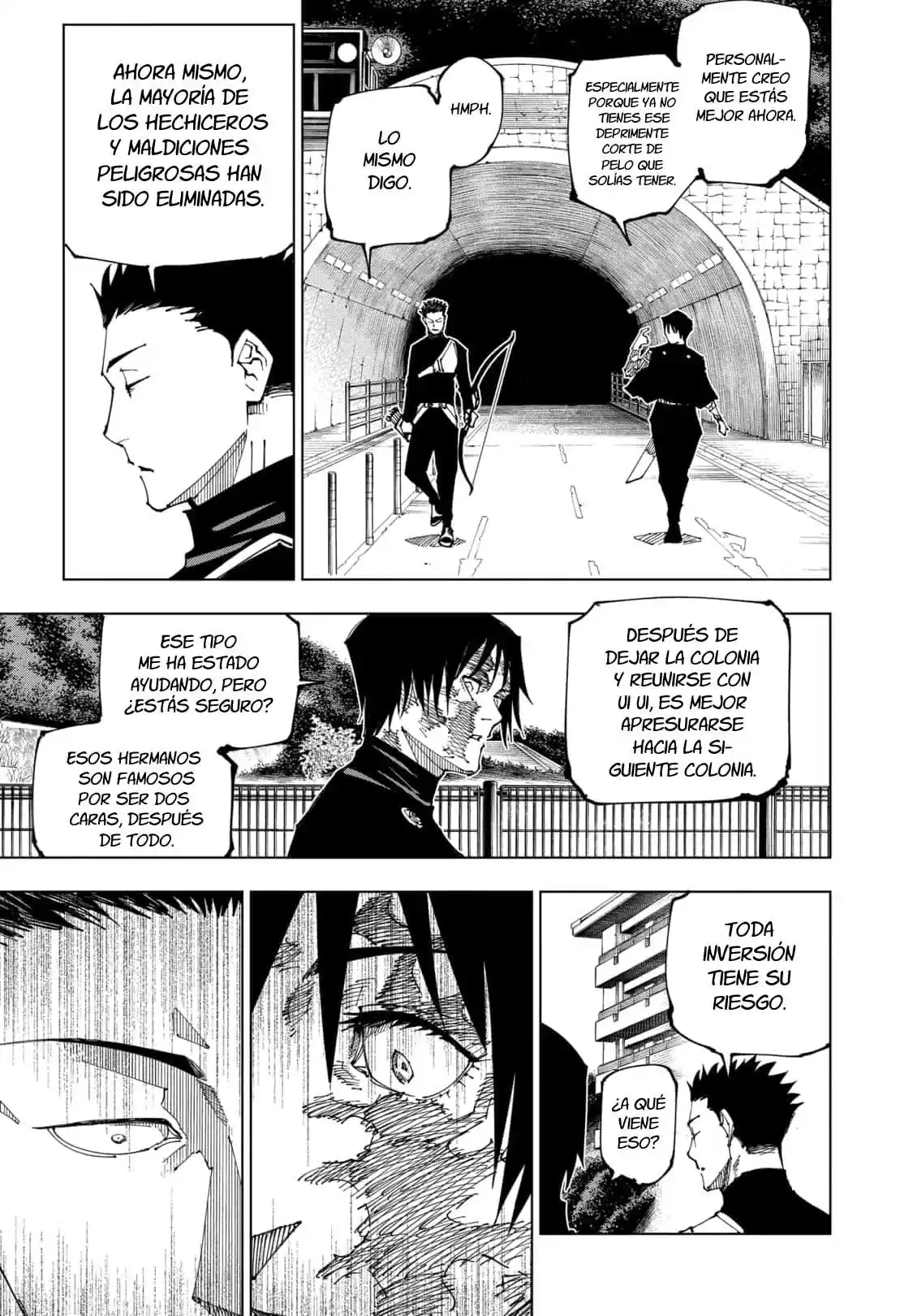 Jujutsu kaisen Capitulo 190: Colonia de Tokyo N°2 página 18