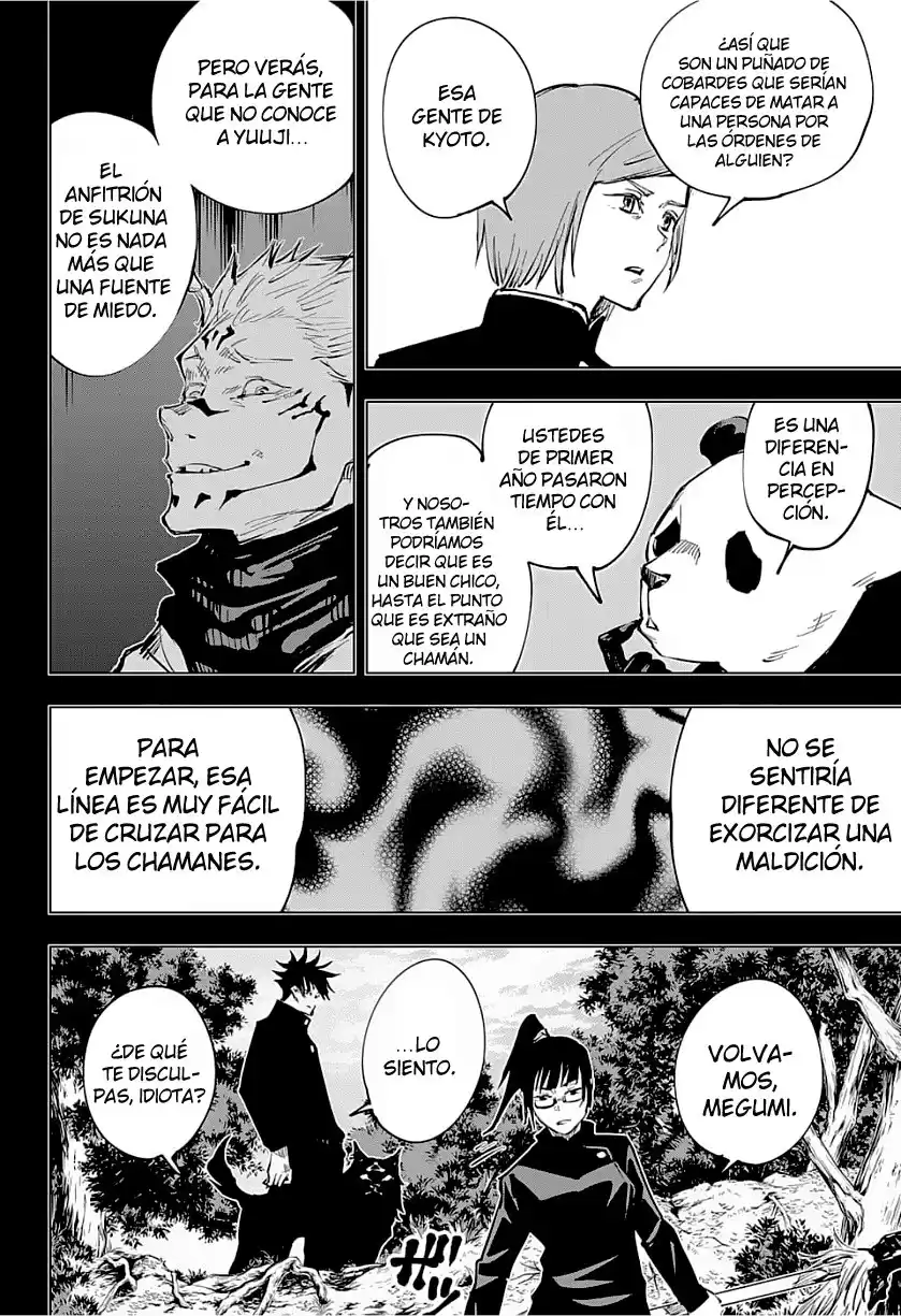 Jujutsu kaisen Capitulo 36: Festival de Intercambio de Escuelas Hermanas de Kyoto - Batallas en Equipo, Parte 3 página 5