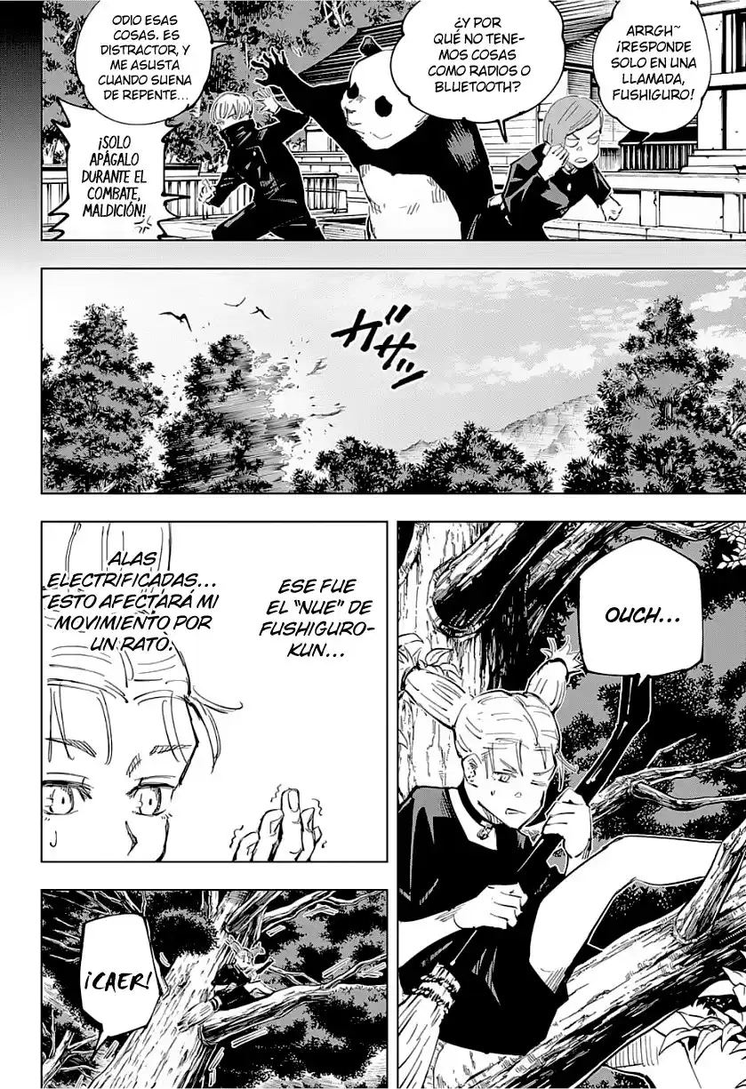 Jujutsu kaisen Capitulo 36: Festival de Intercambio de Escuelas Hermanas de Kyoto - Batallas en Equipo, Parte 3 página 7