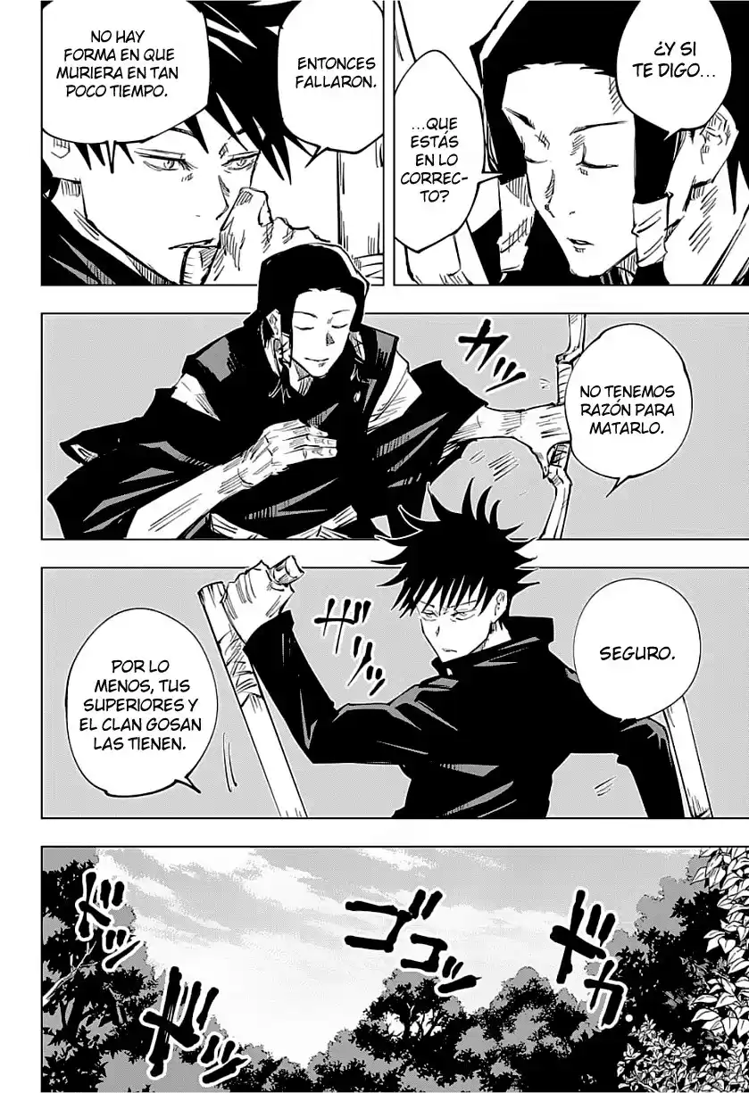 Jujutsu kaisen Capitulo 36: Festival de Intercambio de Escuelas Hermanas de Kyoto - Batallas en Equipo, Parte 3 página 9