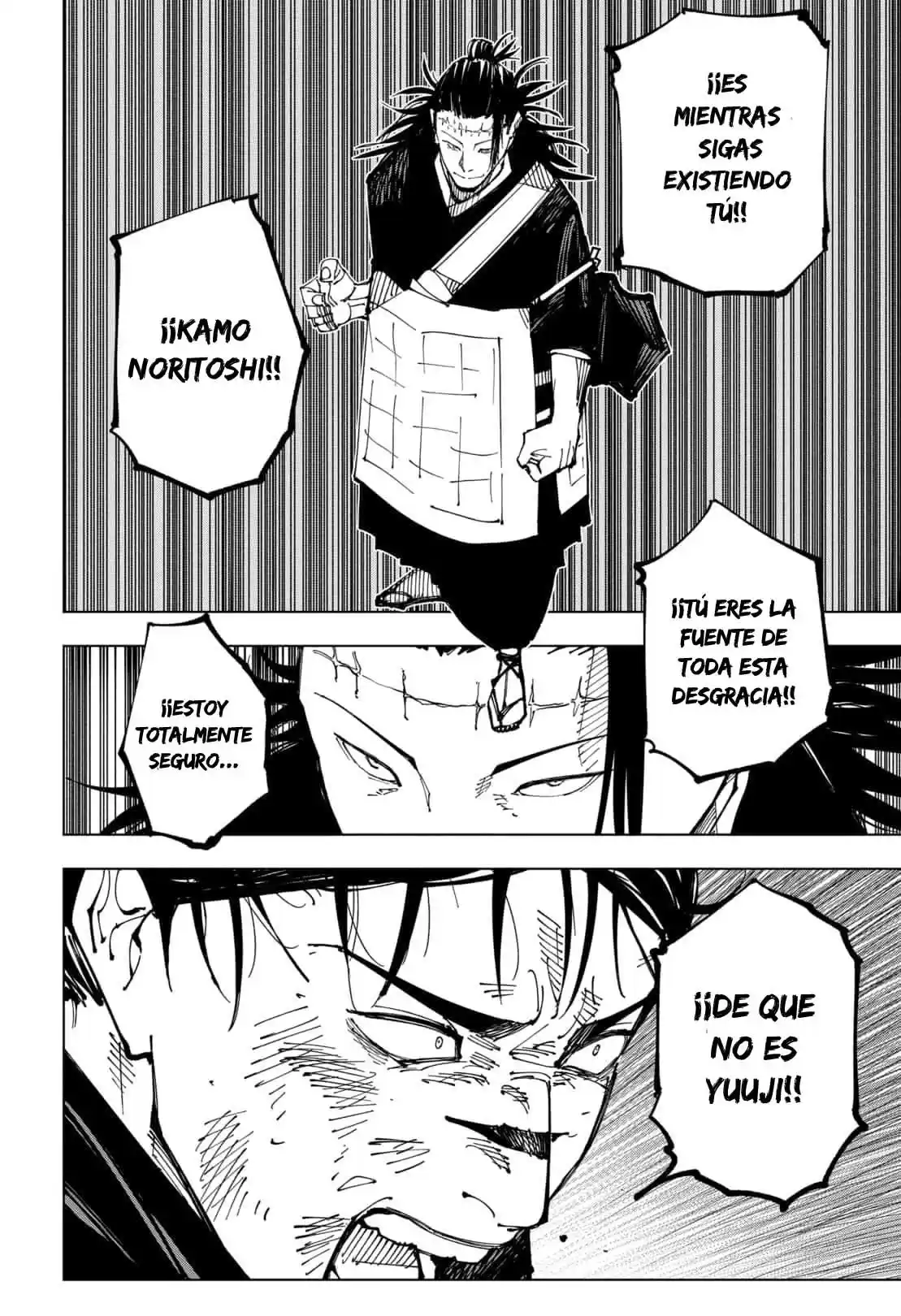 Jujutsu kaisen Capitulo 203: Sangre y aceite, parte 02 página 11