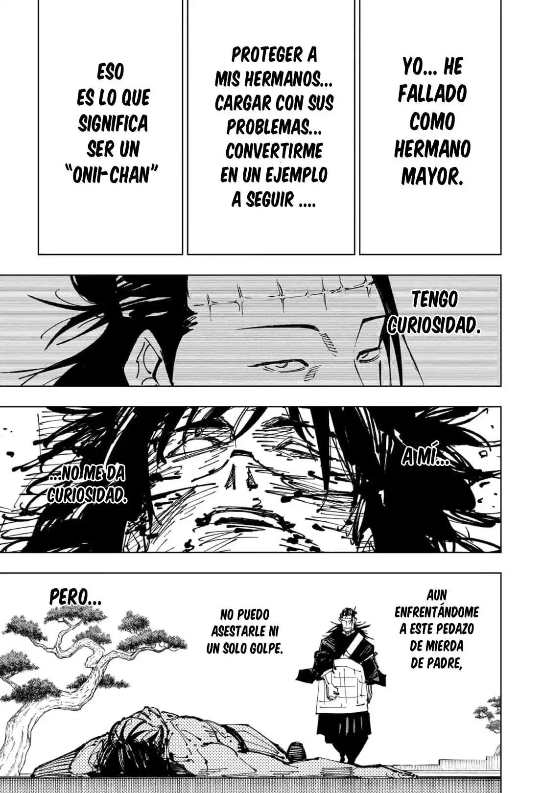 Jujutsu kaisen Capitulo 203: Sangre y aceite, parte 02 página 18