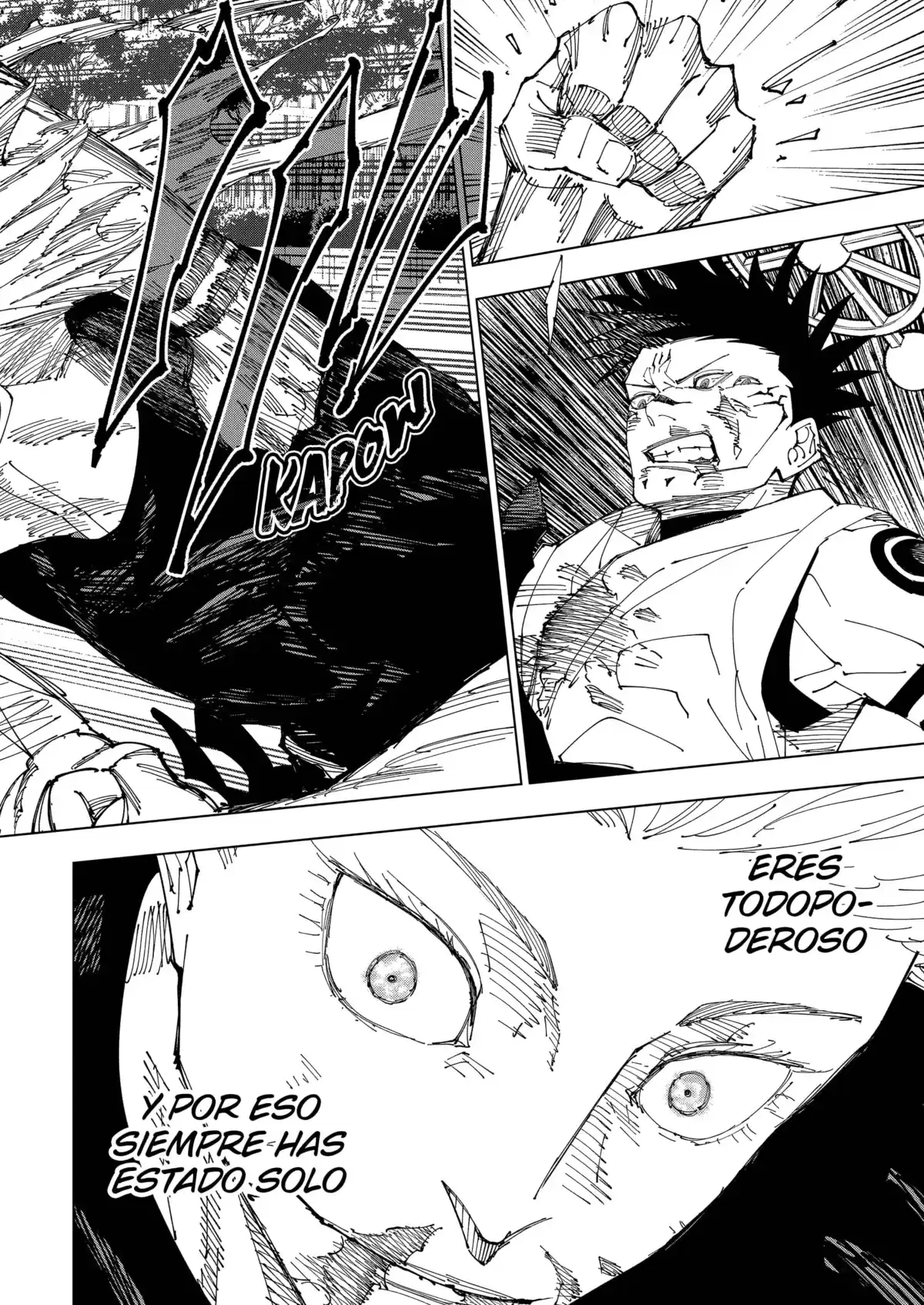 Jujutsu kaisen Capitulo 230: La batalla decisiva en el área deshabitada de Shinjuku, Parte 8 página 18