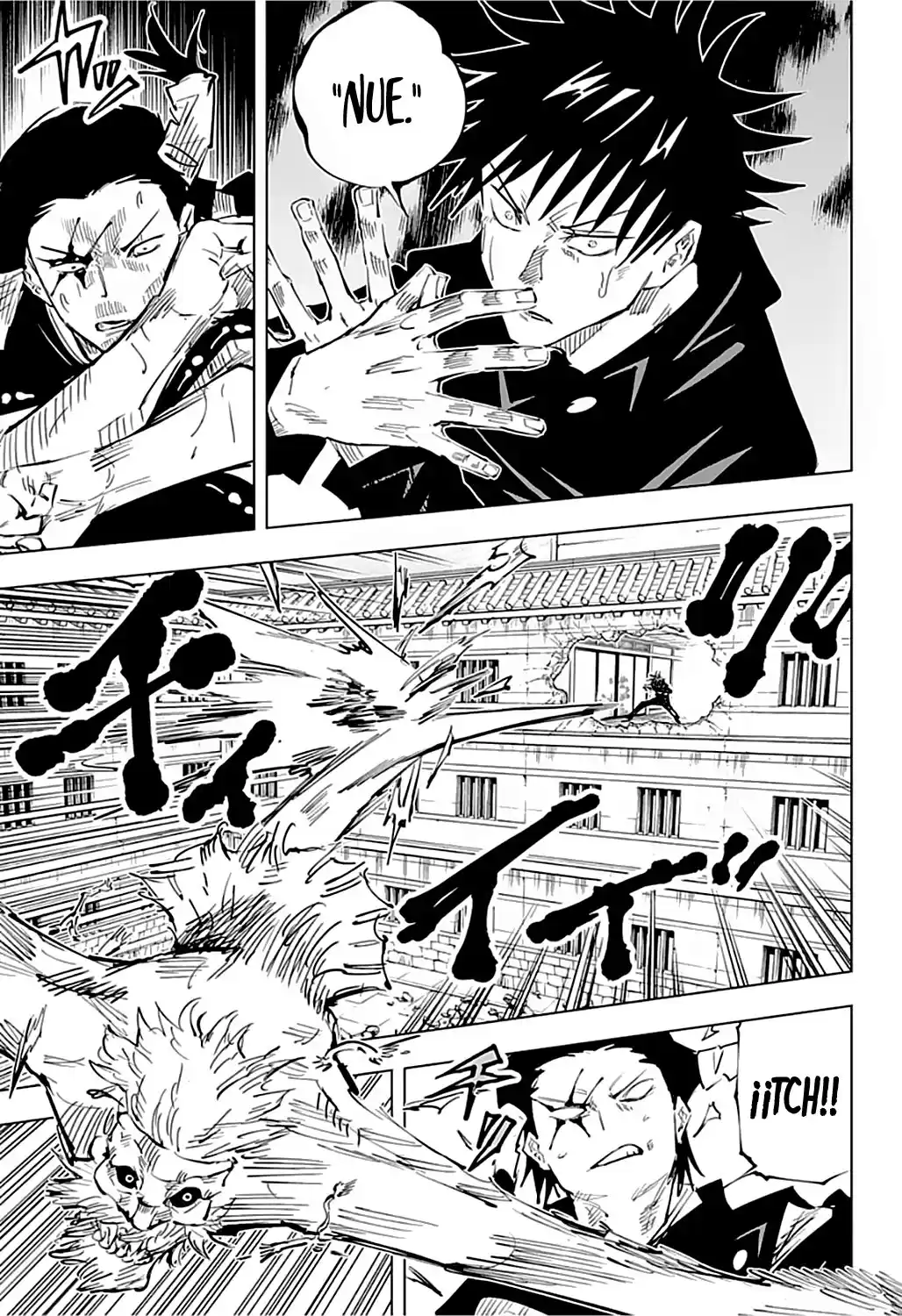 Jujutsu kaisen Capitulo 44: Festival de Intercambio de Escuelas Hermanas de Kyoto - Batallas en Equipo, Parte 11 página 12