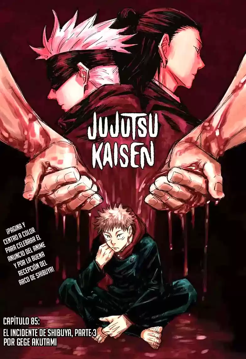 Jujutsu kaisen Capitulo 85: El incidente de shibuya, parte 3 página 5