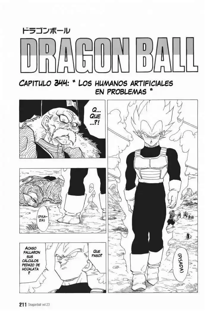 Dragon Ball Capitulo 344 página 1