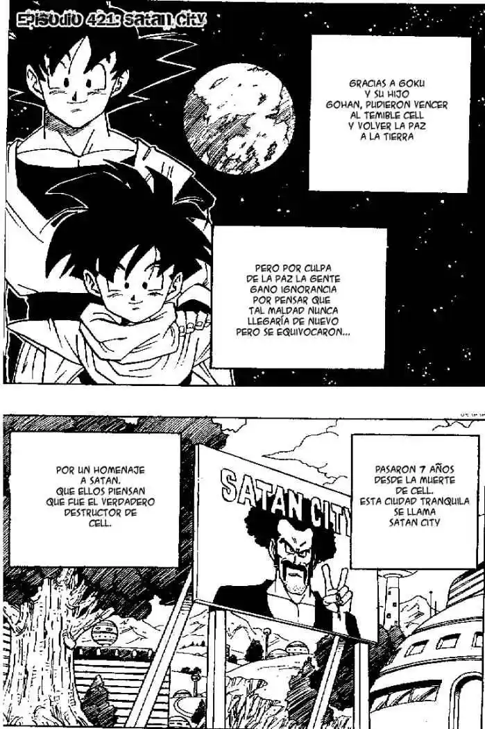 Dragon Ball Capitulo 421 página 1