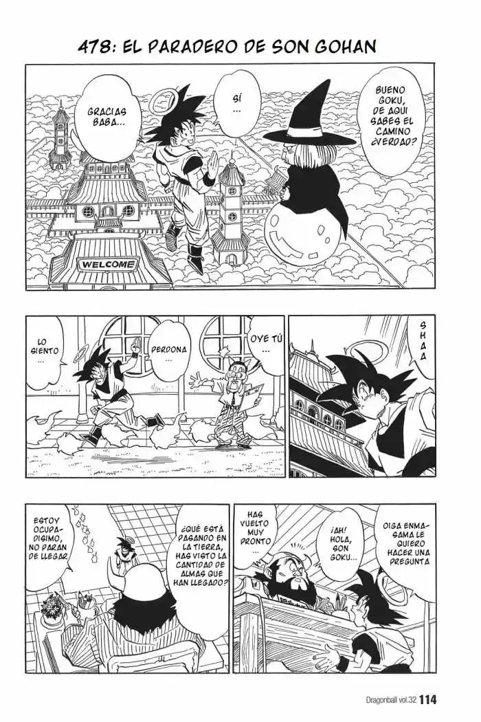 Dragon Ball Capitulo 478 página 1