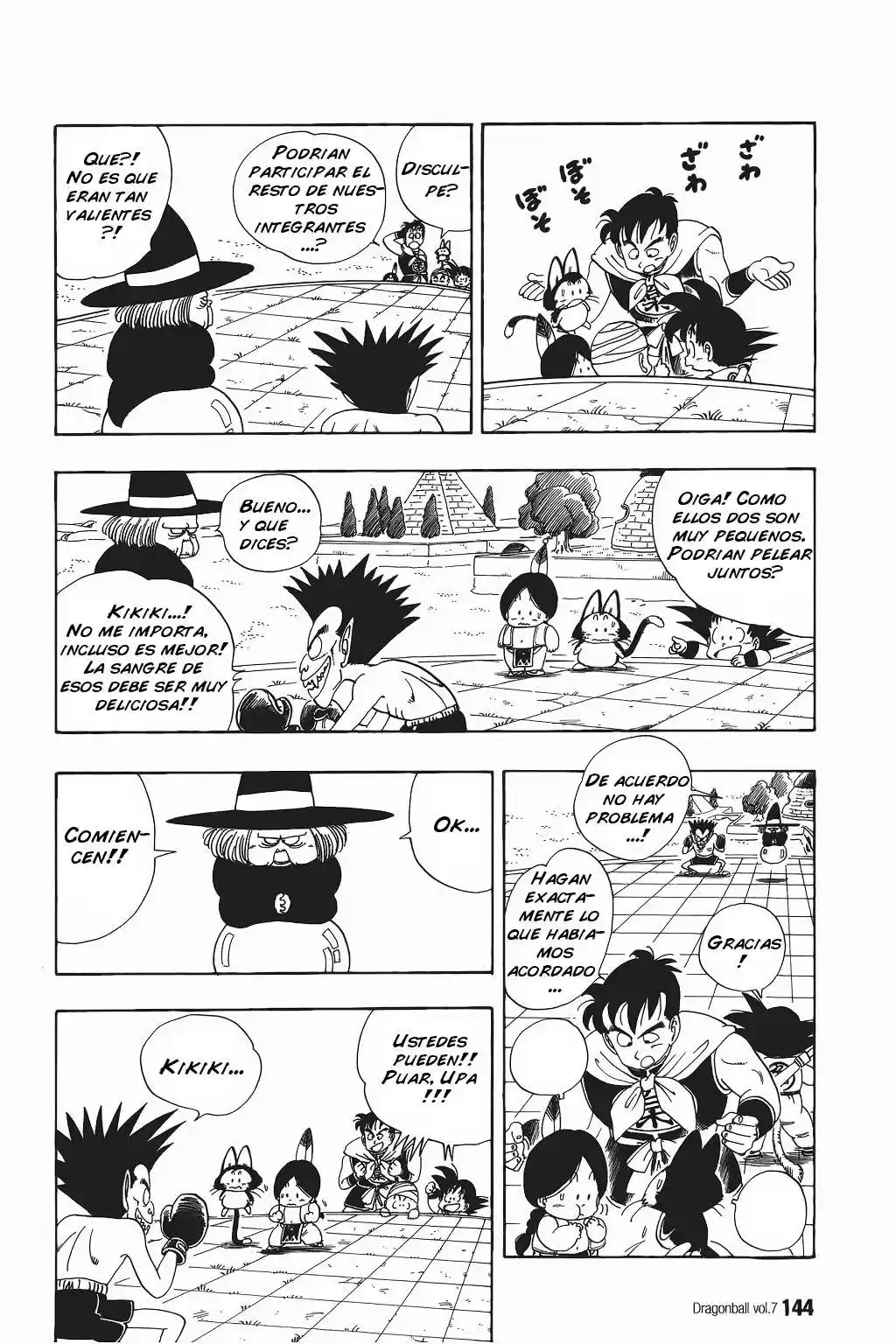 Dragon Ball Capitulo 99: Los Cinco Guerreros página 11