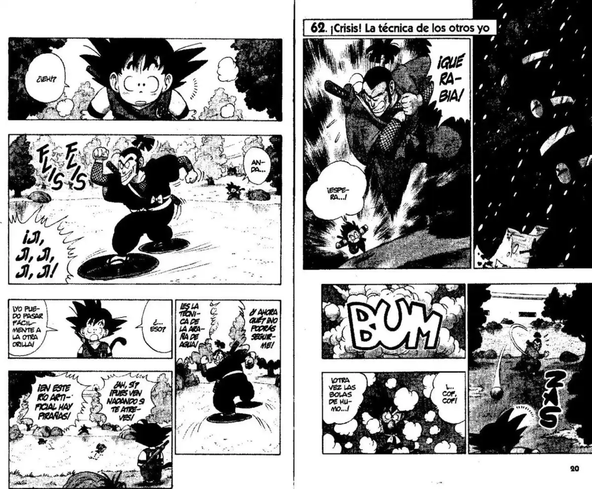 Dragon Ball Capitulo 6: OOLONG CONTRA SON GOKU página 12