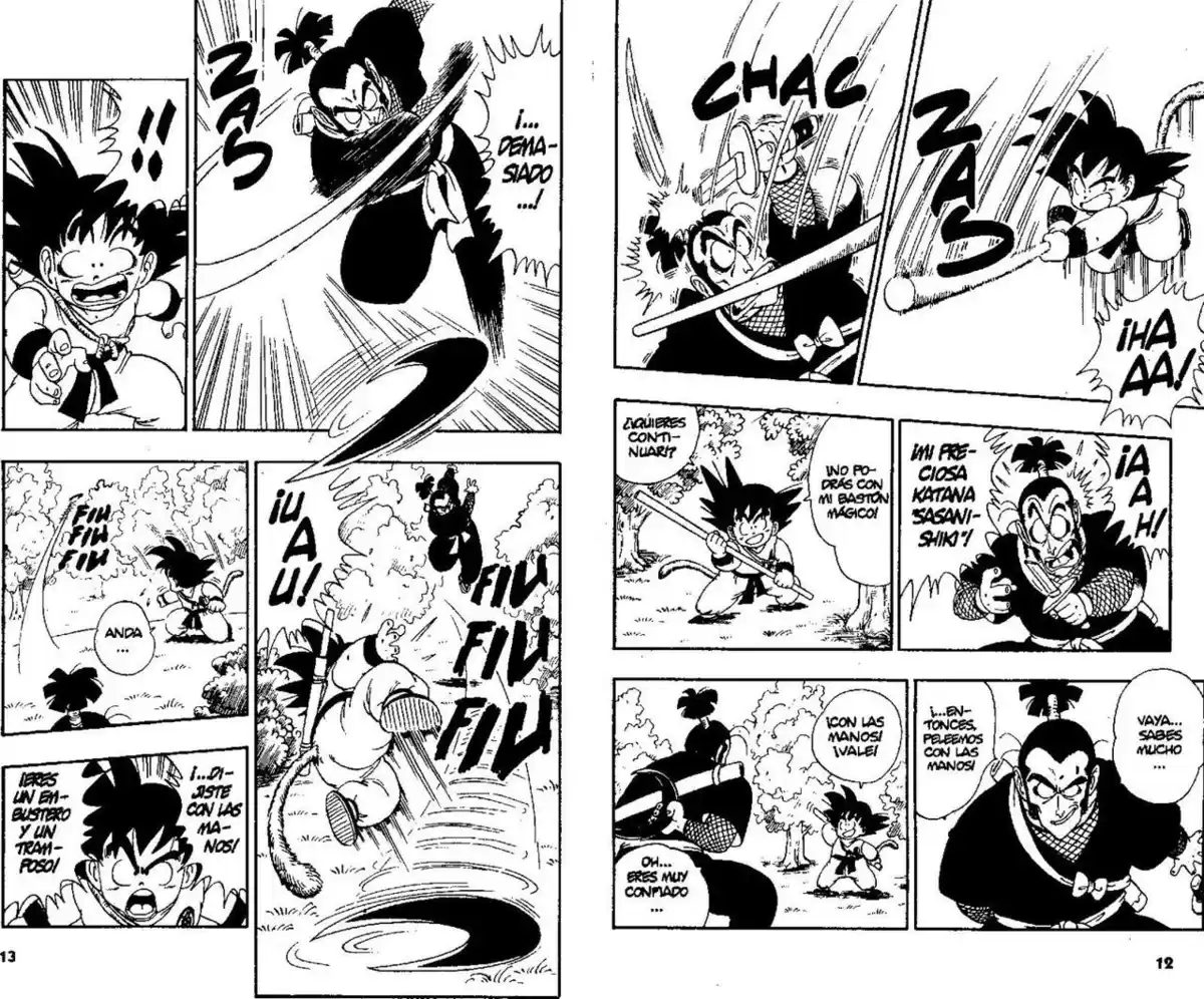 Dragon Ball Capitulo 6: OOLONG CONTRA SON GOKU página 8