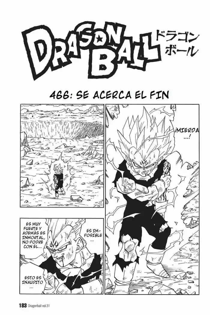 Dragon Ball Capitulo 466 página 1