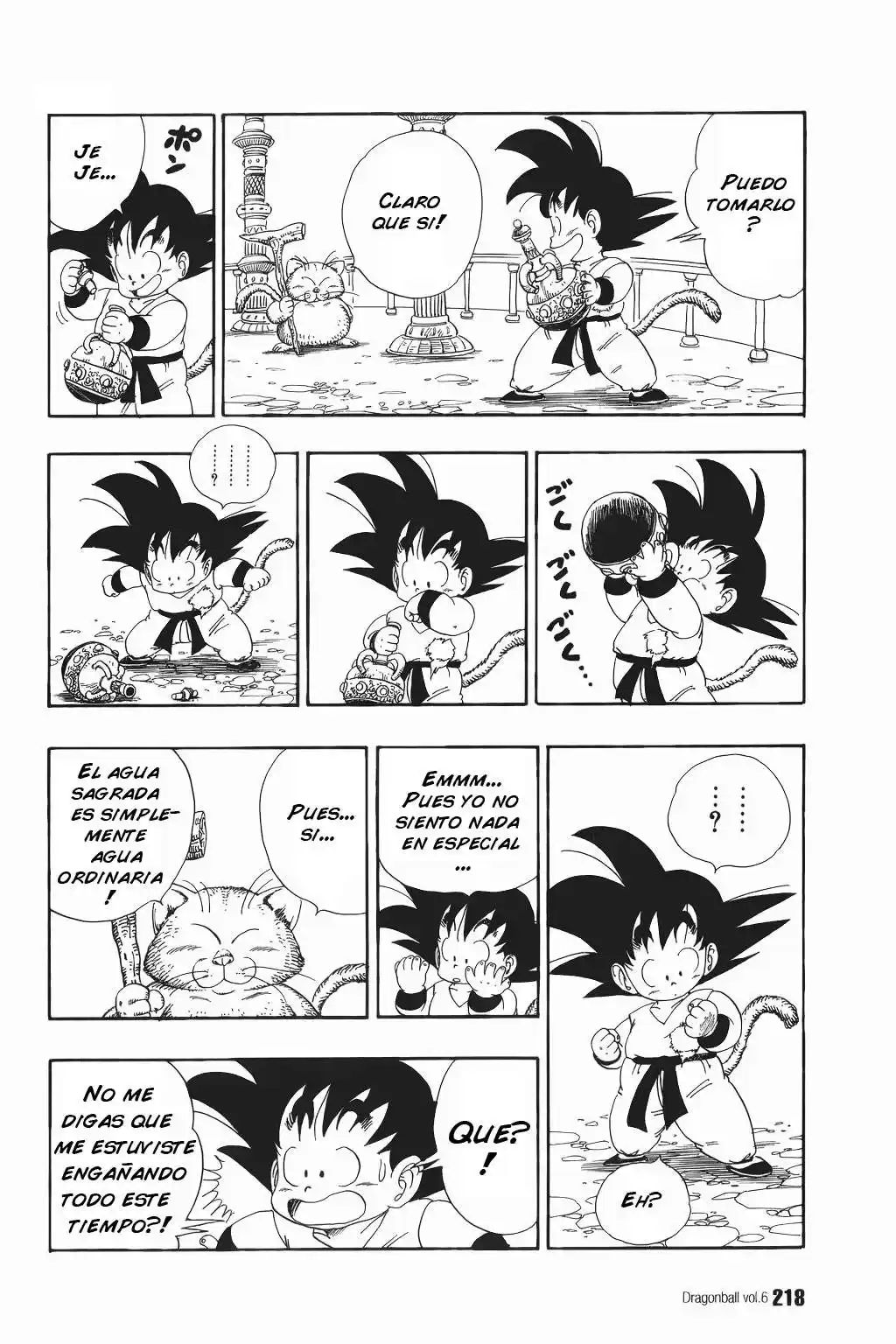 Dragon Ball Capitulo 89: Los Efectos del Agua Sagrada página 13