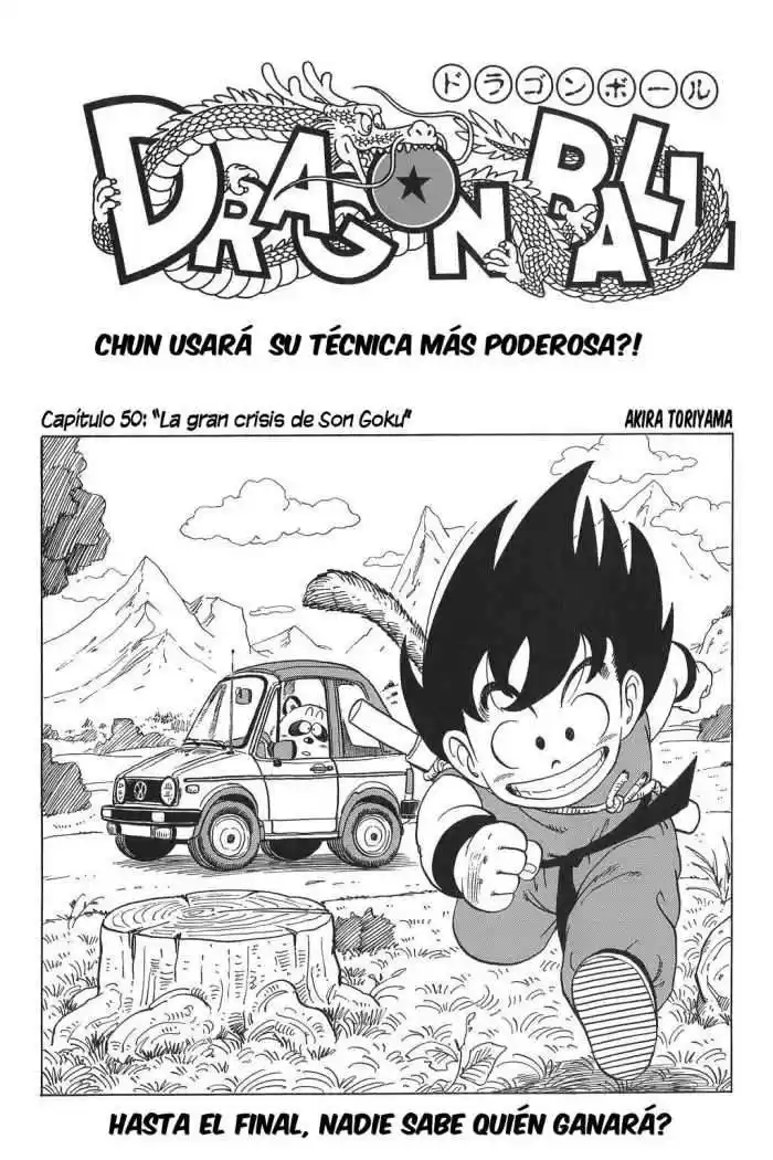 Dragon Ball Capitulo 50 página 1