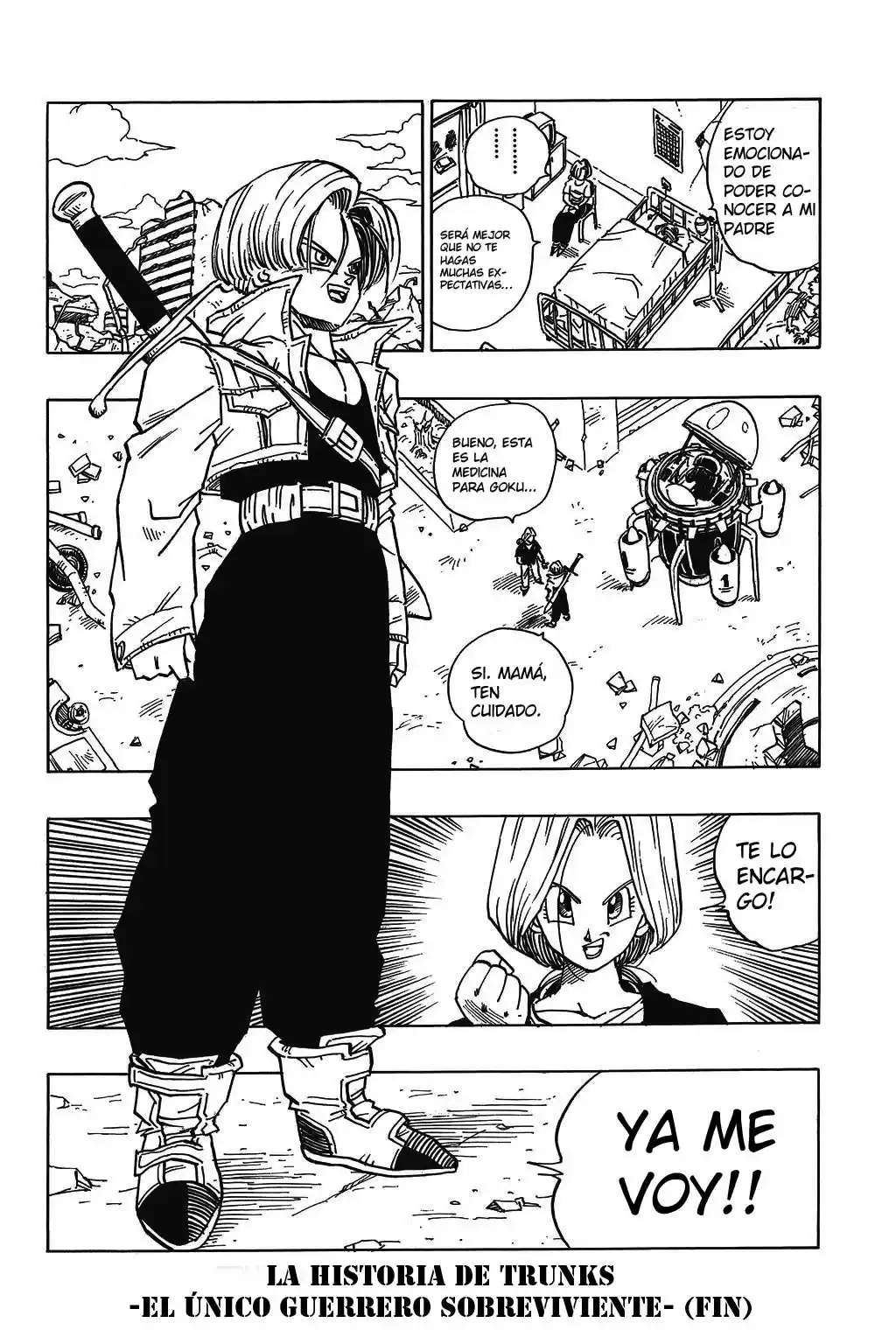 Dragon Ball Capitulo 396.5: La Historia de Trunks página 19