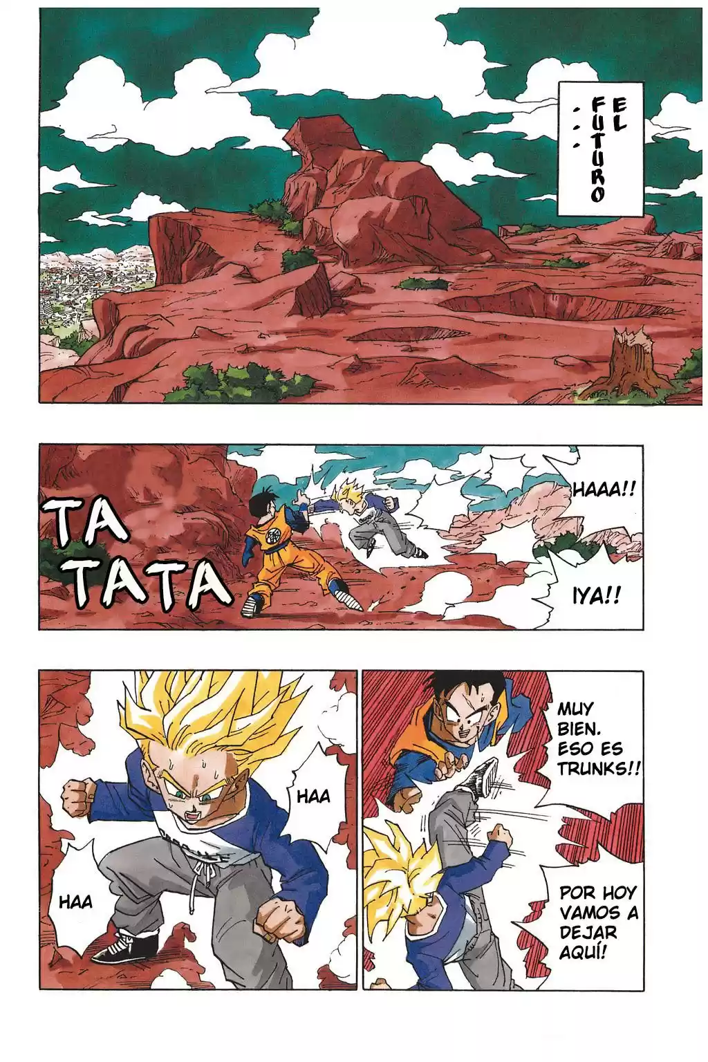 Dragon Ball Capitulo 396.5: La Historia de Trunks página 2