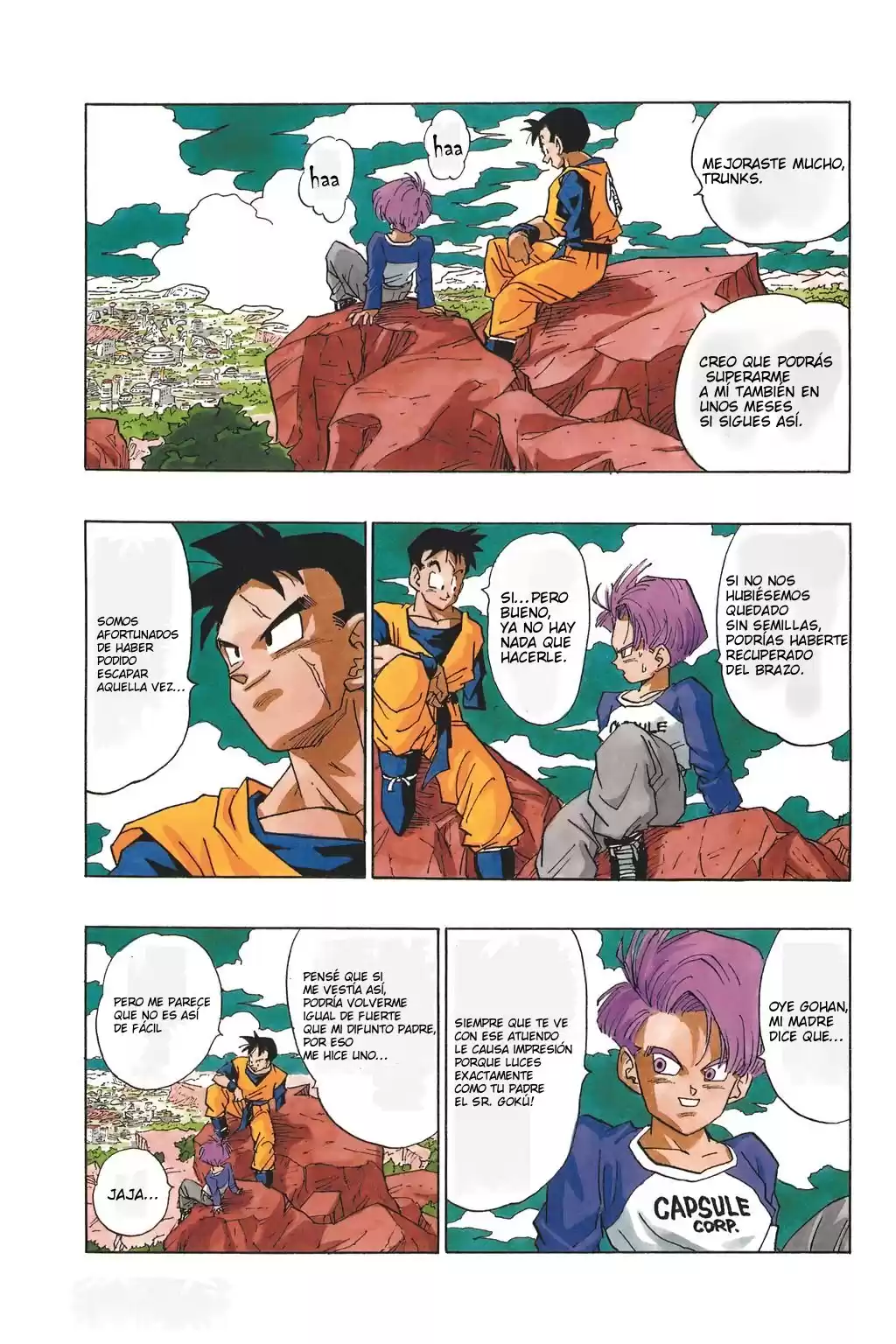 Dragon Ball Capitulo 396.5: La Historia de Trunks página 3