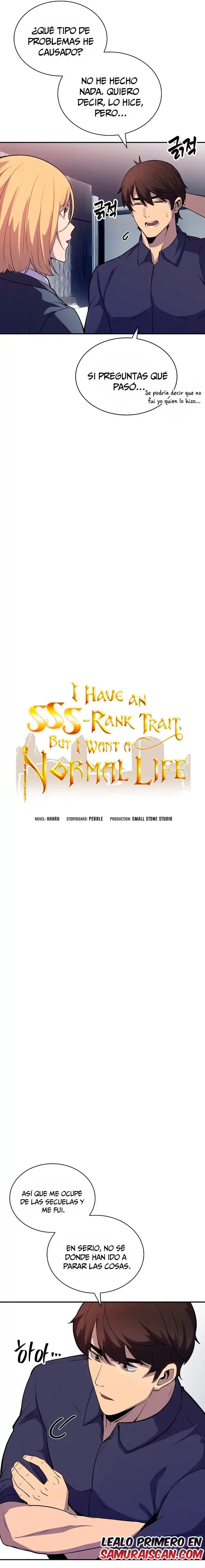 I have an SSS-rank Trait, but I want a Normal Life Capitulo 29 página 5