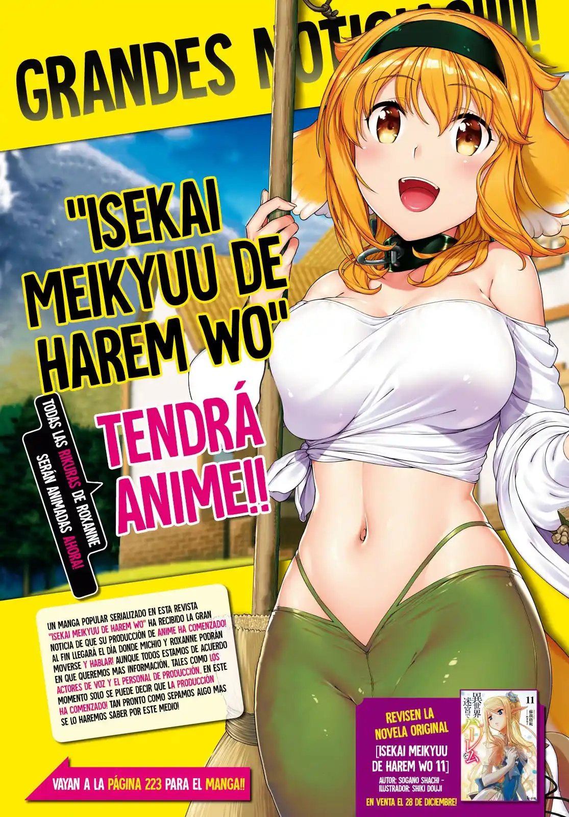 Isekai Meikyuu de Dorei Harem wo Capitulo 19 página 2