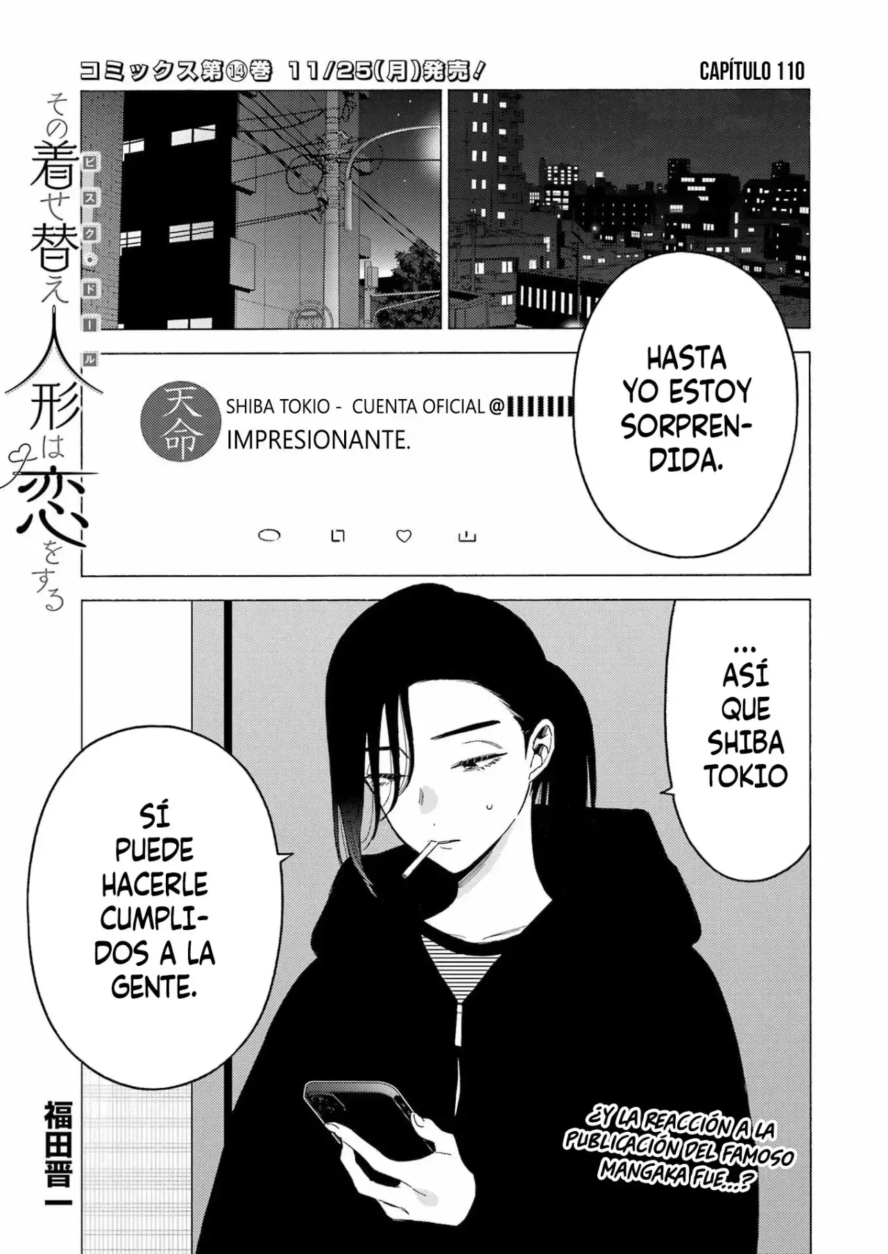 Sono Bisque Doll wa Koi wo Suru Capitulo 110 página 2