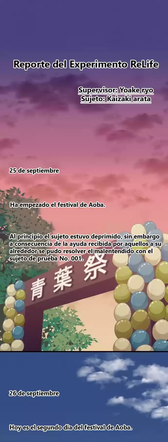 ReLIFE Capitulo 149: ¡Corre! página 2