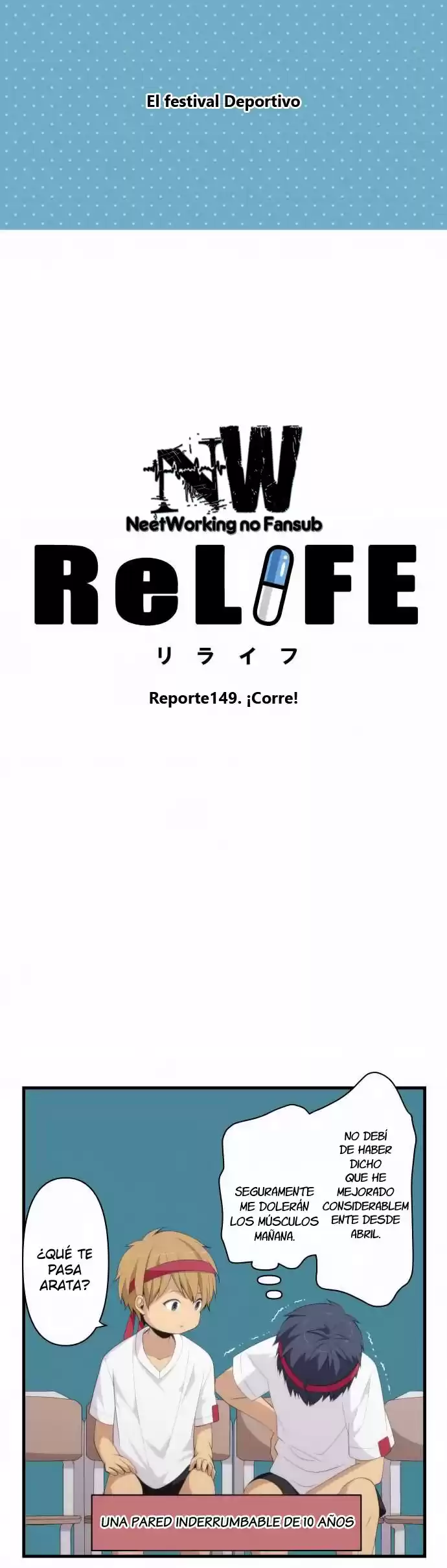 ReLIFE Capitulo 149: ¡Corre! página 7