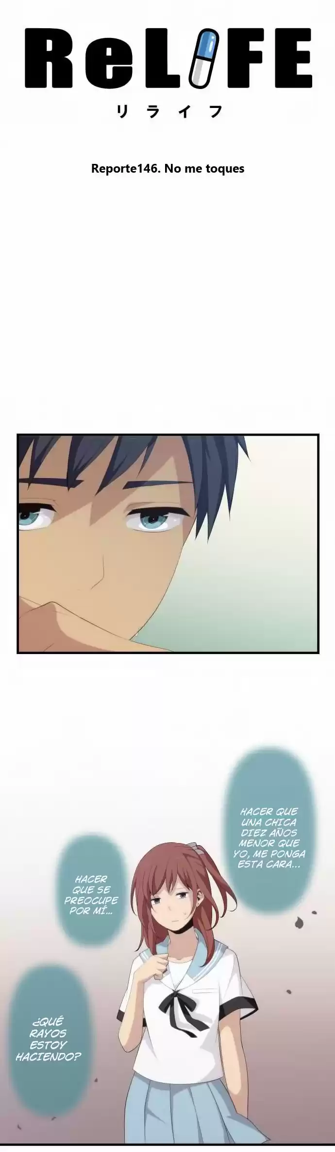 ReLIFE Capitulo 146: No me Toques página 3