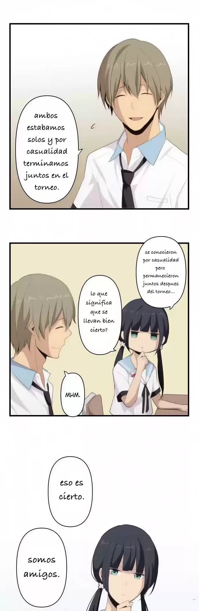 ReLIFE Capitulo 93: los sentimientos de una chica llevan a la curiosid página 13