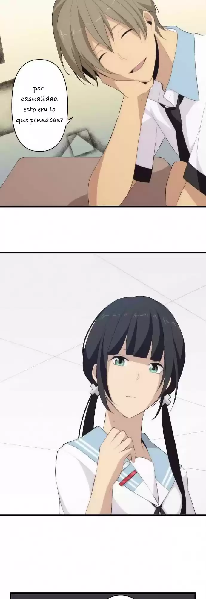 ReLIFE Capitulo 93: los sentimientos de una chica llevan a la curiosid página 16