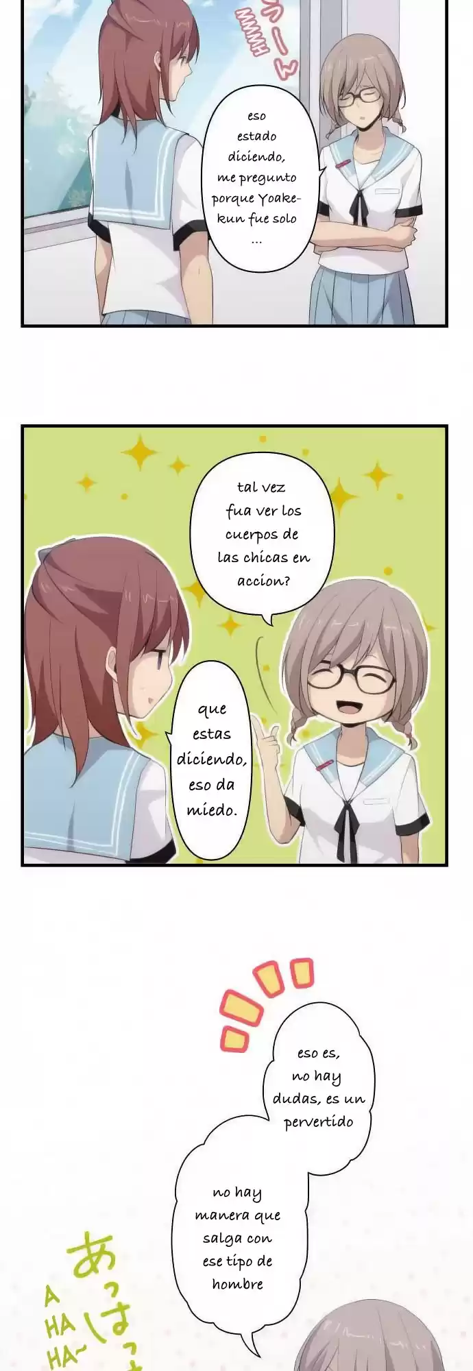 ReLIFE Capitulo 93: los sentimientos de una chica llevan a la curiosid página 21