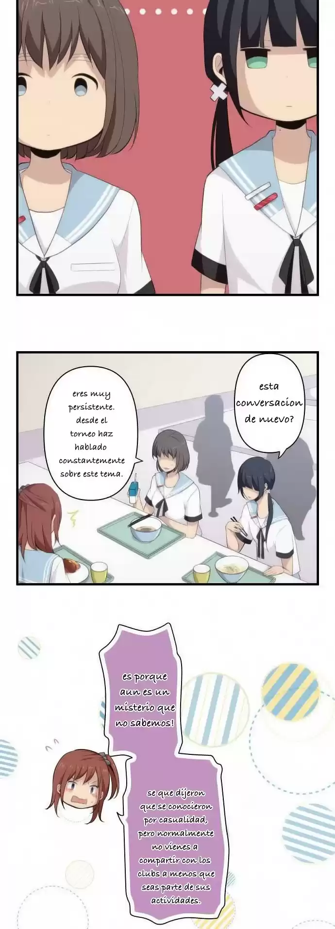 ReLIFE Capitulo 93: los sentimientos de una chica llevan a la curiosid página 3