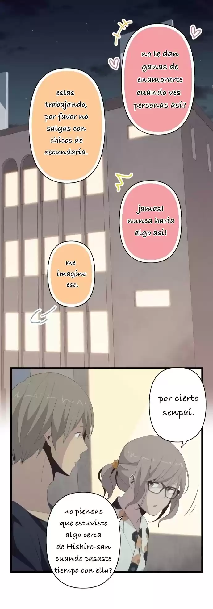 ReLIFE Capitulo 108: incluso como una legitima chica de secundaria página 24