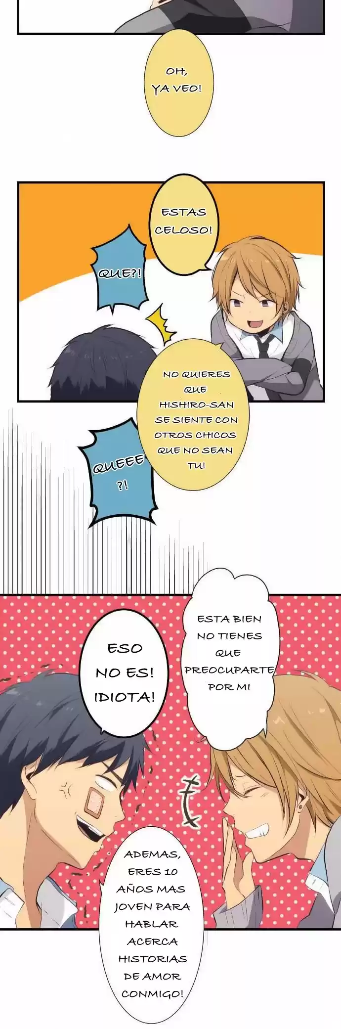 ReLIFE Capitulo 33: TERMINAR EL CONFLICTO O ESTAR SOLO? página 8