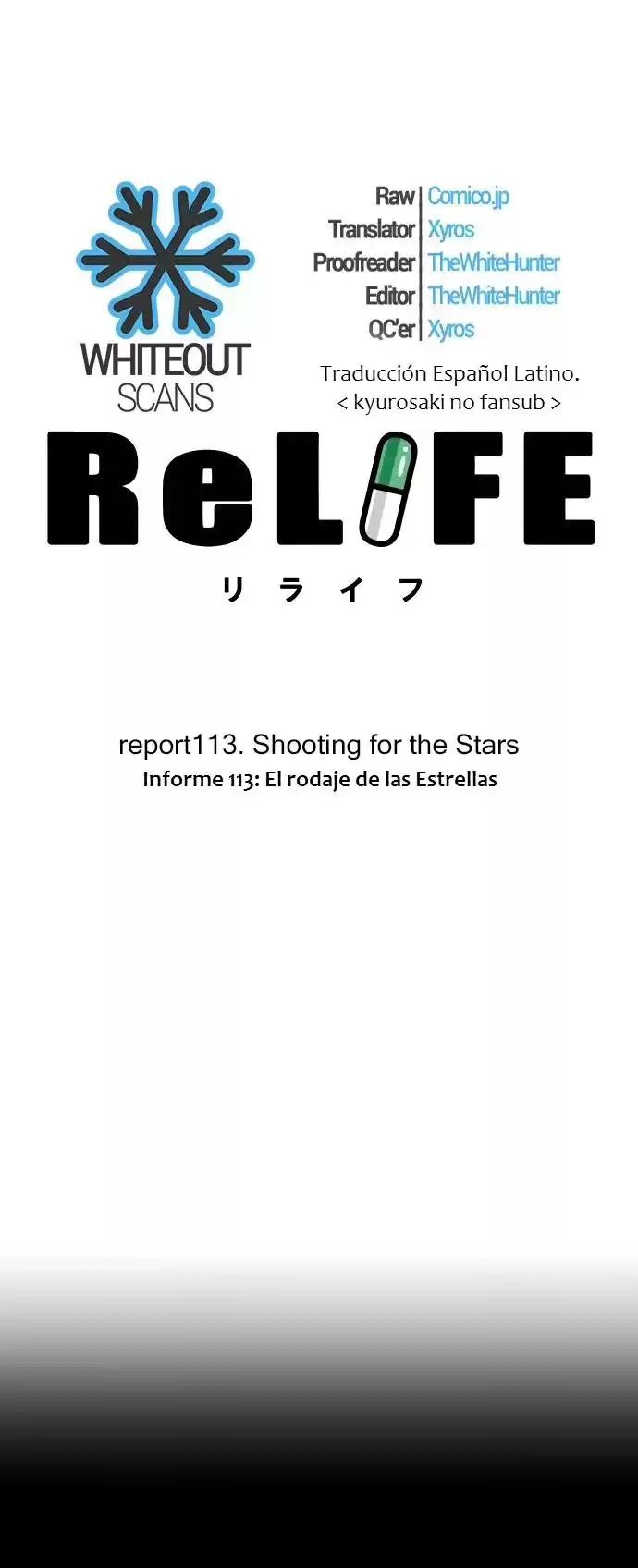 ReLIFE Capitulo 113: El rodaje de las Estrellas página 3