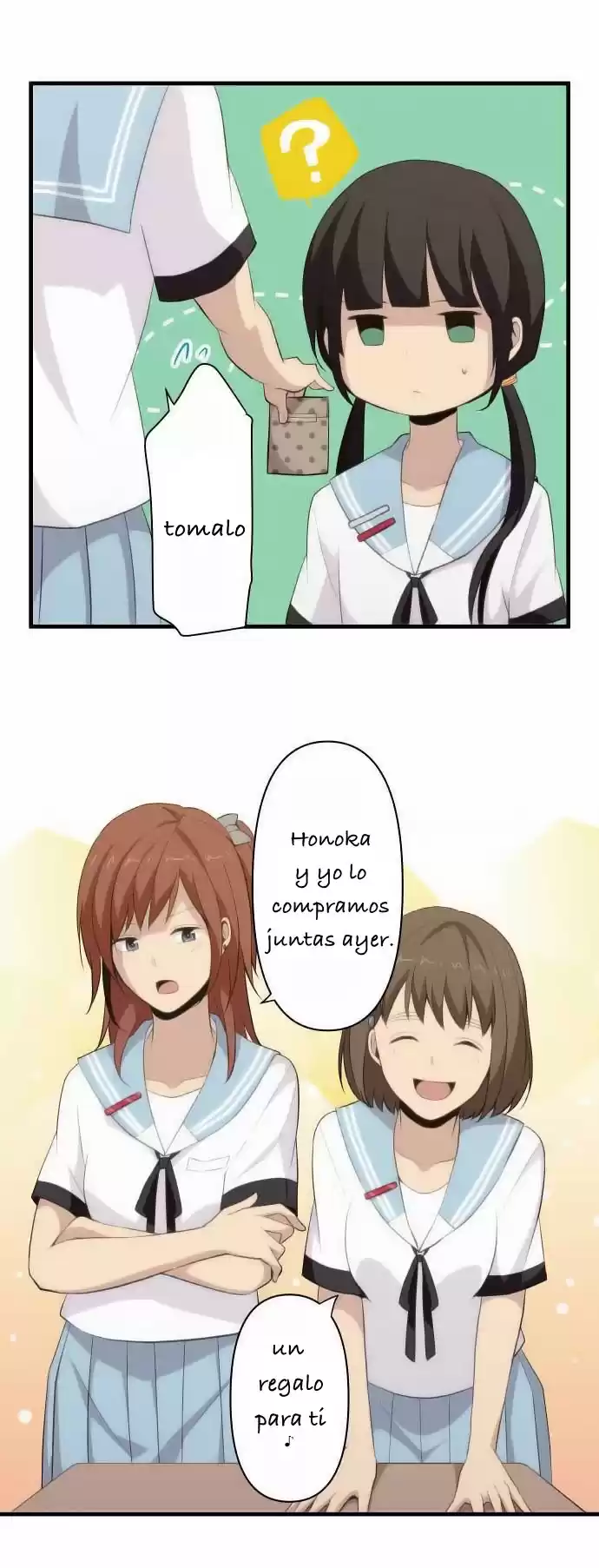 ReLIFE Capitulo 85: expresando gratitud página 17