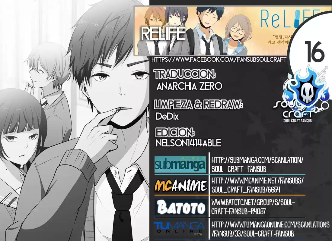 ReLIFE Capitulo 16 página 1