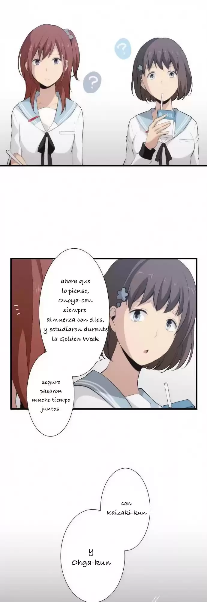 ReLIFE Capitulo 56: conversación de amor con amigas página 7