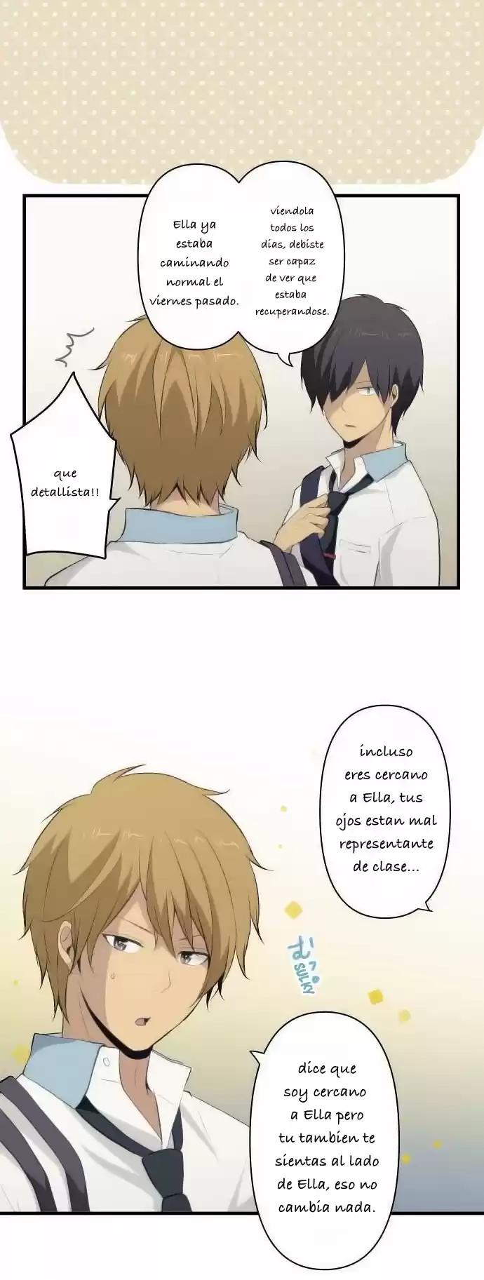 ReLIFE Capitulo 77: los sentimientos de Rena? página 16