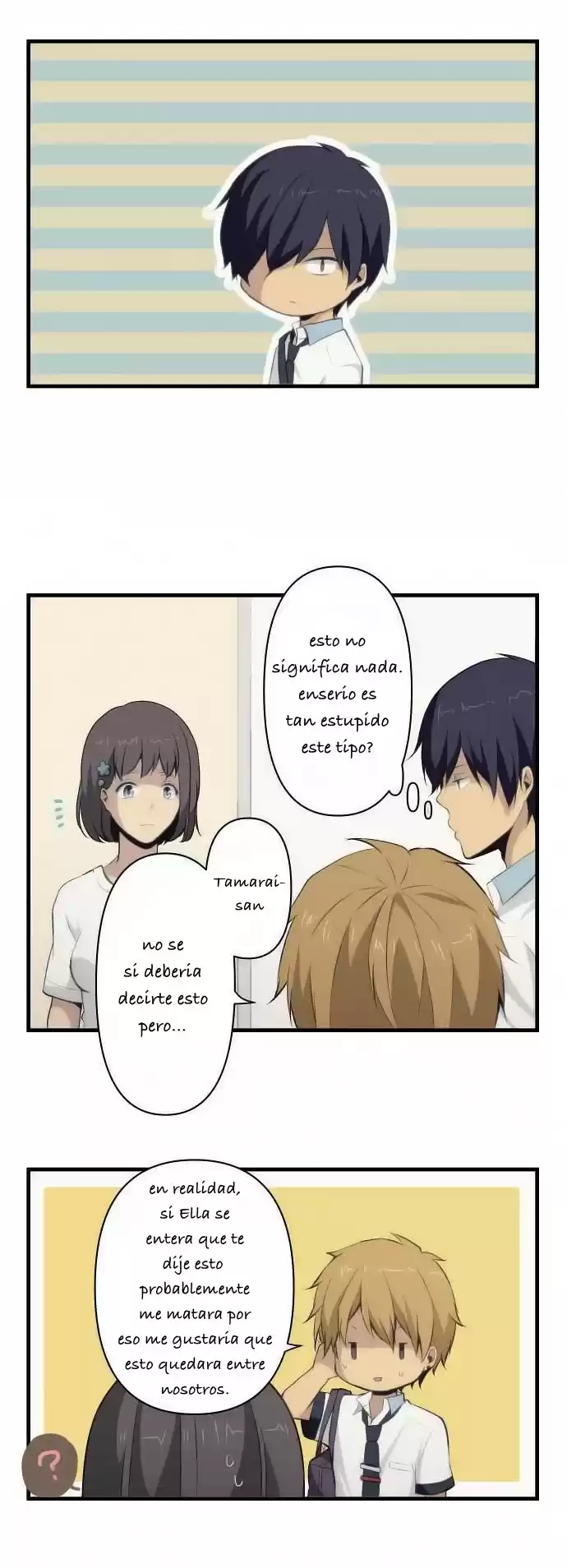 ReLIFE Capitulo 77: los sentimientos de Rena? página 17