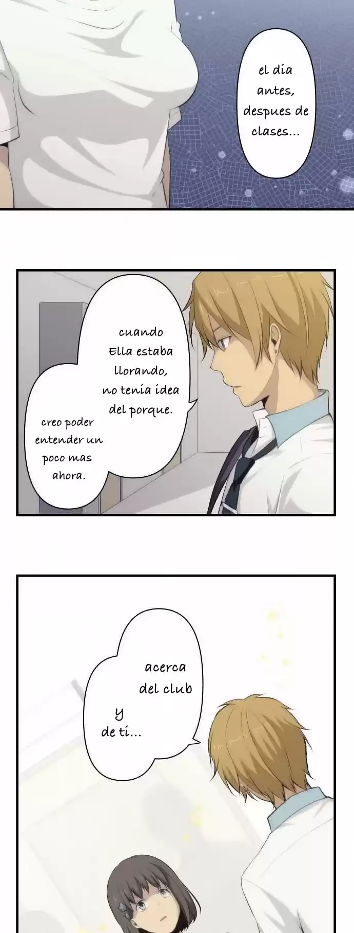 ReLIFE Capitulo 77: los sentimientos de Rena? página 19