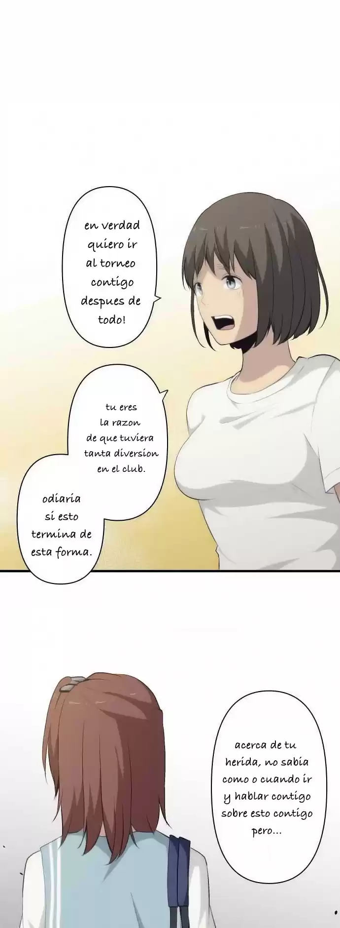 ReLIFE Capitulo 77: los sentimientos de Rena? página 6