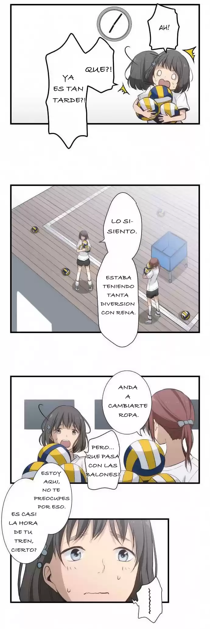 ReLIFE Capitulo 35: NEGRO página 12