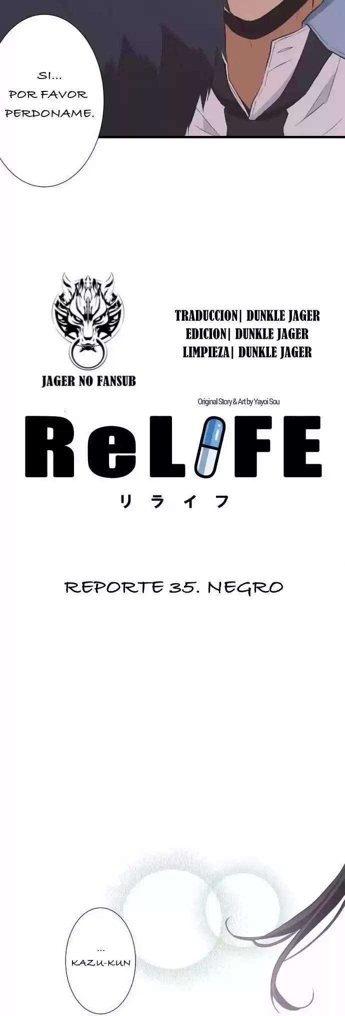 ReLIFE Capitulo 35: NEGRO página 4