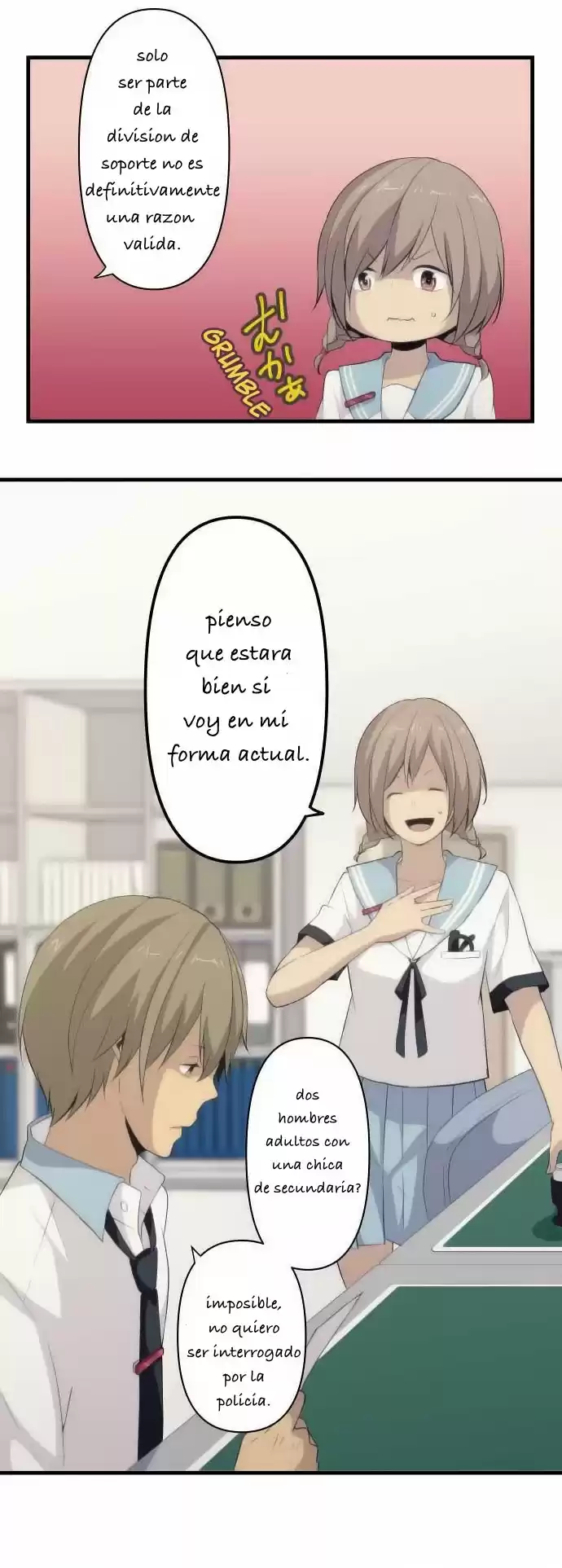 ReLIFE Capitulo 87: tengo que apoyarlo página 10