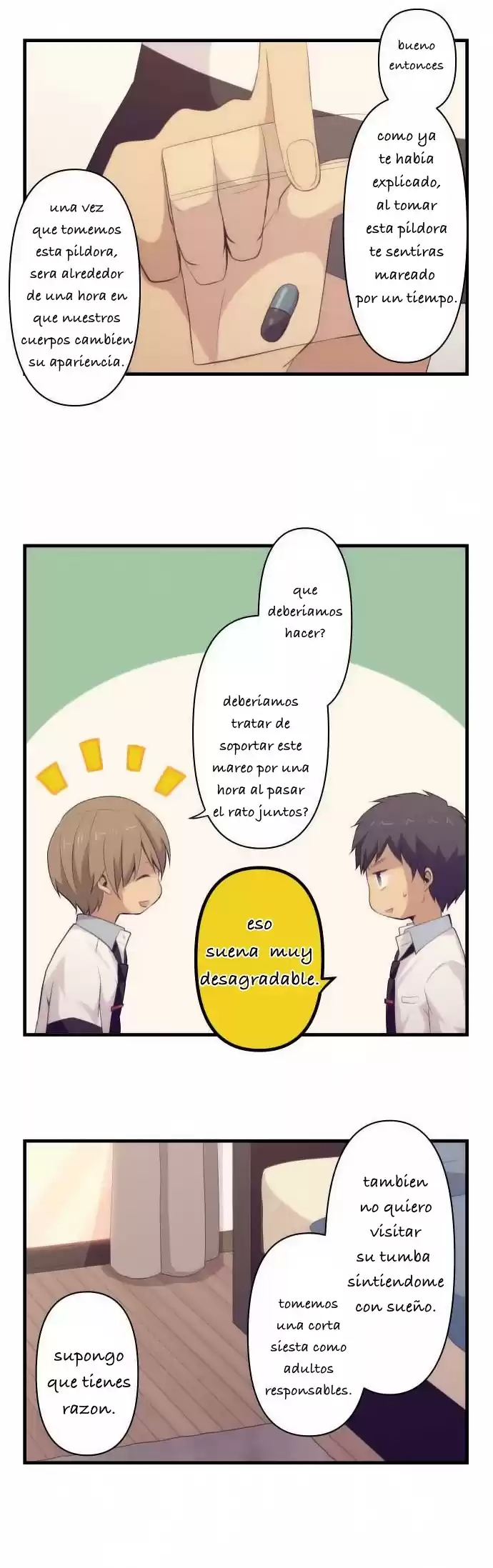 ReLIFE Capitulo 87: tengo que apoyarlo página 17