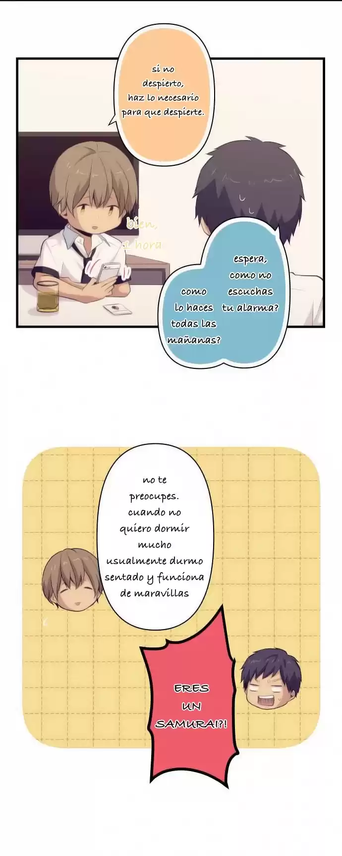 ReLIFE Capitulo 87: tengo que apoyarlo página 19