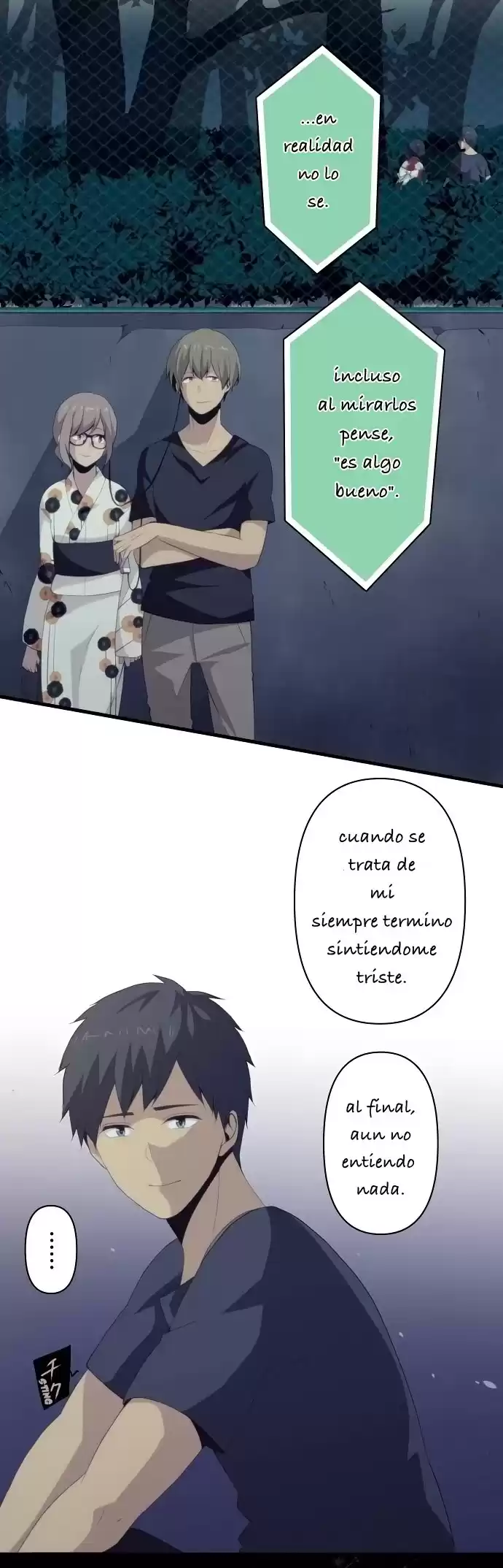 ReLIFE Capitulo 107: reflexión página 10